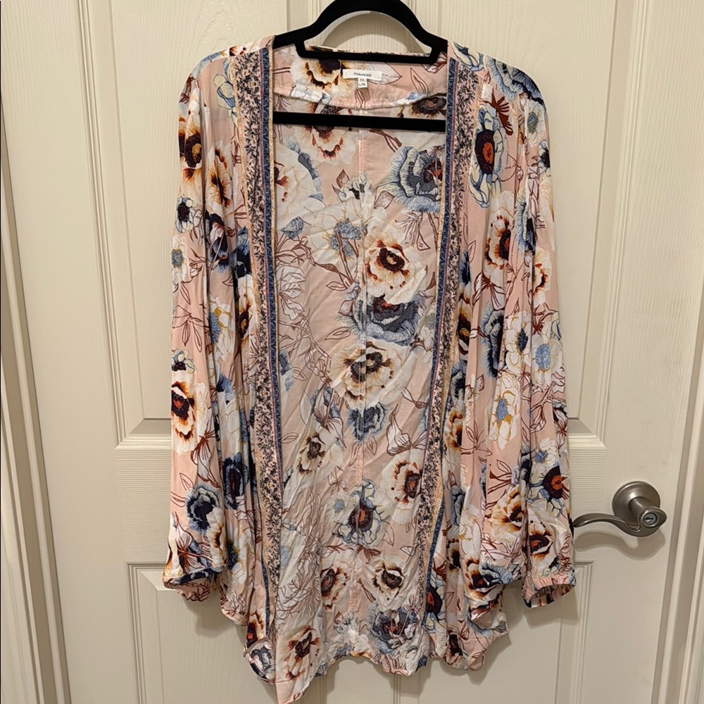Maurice’s Floral Kimono Cardigan